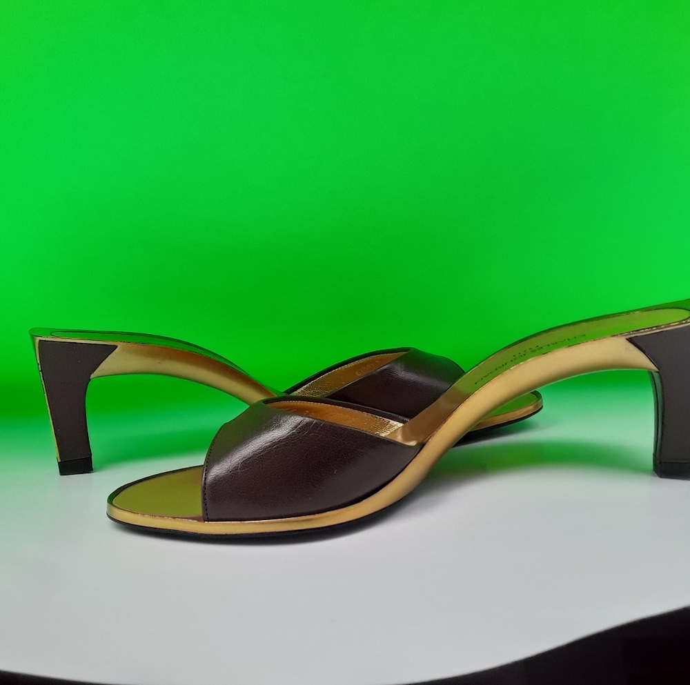 New Charles Jordan women's mules. Made in Paris